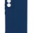 Накладка для Samsung Galaxy A14 Silicone cover синяя
