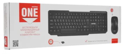 Комплект клавиатура+мышь мультимедийный Smartbuy ONE 230346AG черный (SBC-230346AG-K) /20 Комплект клавиатура+мышь мультимедийный Smartbuy ONE 230346AG черный (SBC-230346AG-K) /20