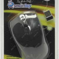 Мышь беспроводная Smartbuy 325AG USB/DPI 1000/3 кнопки/2AAA черная (SBM-325AG-K)