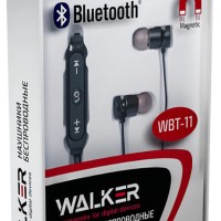 Bluetooth-наушники Walker WBT-11, черные