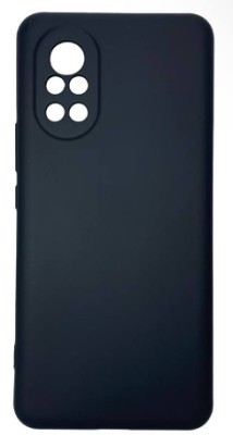 Накладка для Huawei Nova 8 Silicone cover без логотипа чёрная Накладка для Huawei Nova 8 Silicone cover без логотипа чёрная