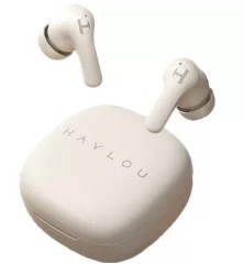Беспроводные наушники TWS Haylou HQ3 белые Беспроводные наушники TWS Haylou HQ3 -  погрузитесь в захватывающий музыкальный мир благодаря технологии шумоподавления HAYLOU в реальном времени и адаптивному шумоподавлению, работающим вместе для снижения окружающего шума в различных частотных диапазонах.
Лаконичный дизайн и эргономичная форма позволяют снизить нагрузку на ухо и гарантировать удобную посадку в любом ухе, позволяя с комфортом носить их во время работы, тренировок или поездок на работу.