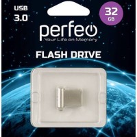 3.0 USB флеш накопитель Perfeo 32GB M06 металлическая