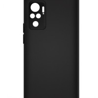 Чехол-накладка для Xiaomi Redmi 10 силикон матовый черный