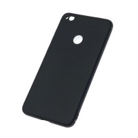 Чехол-накладка для Huawei Honor P8 light силикон матовый чёрный
