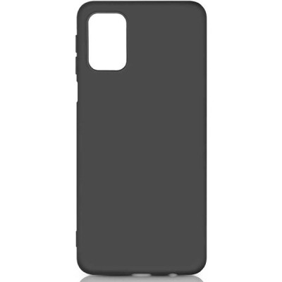 Чехол-накладка для Samsung Galaxy A41 силикон матовый чёрный Чехол-накладка для Samsung Galaxy A41 силикон матовый чёрный