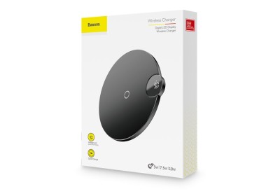 Беспроводное зарядное устройство Baseus Wireless Charger WXSX-01 чёрный Беспроводное зарядное устройство Baseus Wireless Charger WXSX-01 чёрный