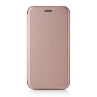Чехол-книжка Fashion Case i-Phone 7/8 кожаная боковая розовое золото