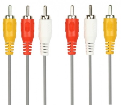 Кабель 3xRCA (папа) - 3xRCA (папа) Smartbuy (KA-231-200) 1.8м Кабель 3xRCA (папа) - 3xRCA (папа) Smartbuy (KA-231-200) 1.8м