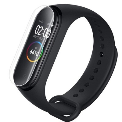 Защитная пленка для фитнес-браслета Xiaomi Mi Band 4 прозрачная Защитная пленка для фитнес-браслета Xiaomi Mi Band 4 прозрачная