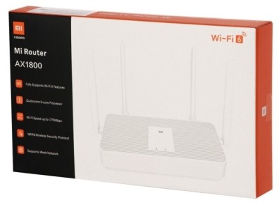 Wi-Fi роутер Xiaomi Mi Aiot Router AX1800 Global белый Wi-Fi роутер Xiaomi Mi Aiot Router AX1800 Global белый