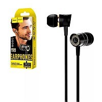 Наушники с микрофоном Hoco M37 Pleasant sound 1.2м черные Наушники с микрофоном Hoco M37 Pleasant sound 1.2м черные