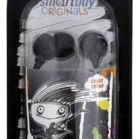 Стереонаушники внутриканальные Smartbuy Color Trend SBE-1100 1.2м черные