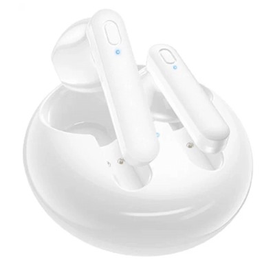 Беспроводные наушники TWS Borofone BW08 BT5.1/25mAh (300mAh)/3.5ч белые Беспроводные наушники TWS Borofone BW08 BT5.1/25mAh (300mAh)/3.5ч белые