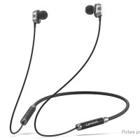 Беспроводные наушники для спорта Lenovo HE08 черная