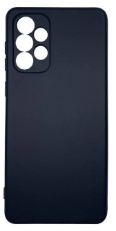 Накладка для Samsung Galaxy A73 5G Silicone cover без логотипа черная Накладка для Samsung Galaxy A73 5G Silicone cover без логотипа черная