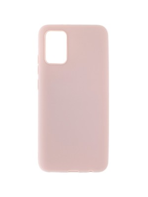 Накладка для Samsung Galaxy A02S/M02S Silicone cover пудро Накладка для Samsung Galaxy A02S/M02S Silicone cover пудро