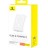 Powerbank с беспроводной зарядкой Baseus Magnetic Mini Air Slim 10000mAh 20W (P10059001223-00) белый