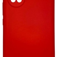 Накладка для Huawei Nova 8 Silicone cover без логотипа красная