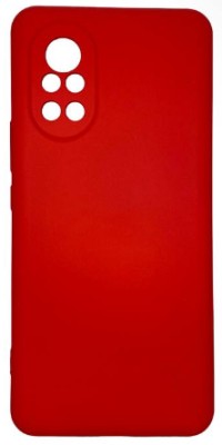 Накладка для Huawei Nova 8 Silicone cover без логотипа красная Накладка для Huawei Nova 8 Silicone cover без логотипа красная