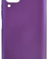 Накладка для Huawei P40 Lite 5G/Nova 7SE Silicone cover сиреневая
