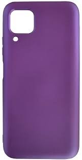 Накладка для Huawei P40 Lite 5G/Nova 7SE Silicone cover сиреневая Накладка для Huawei P40 Lite 5G/Nova 7SE Silicone cover сиреневая