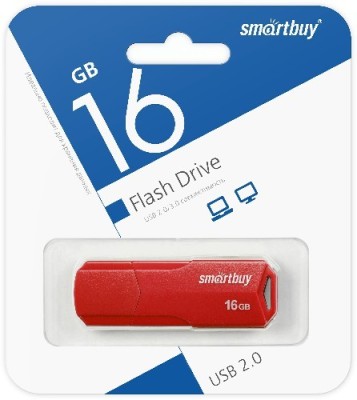 USB флеш накопитель Smartbuy 16GB Clue Red (SB16GBCLU-R) USB флеш накопитель Smartbuy 16GB Clue Red (SB16GBCLU-R)