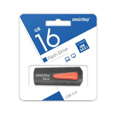 3.0 USB флеш накопитель Smartbuy 16GB Iron Black/Red (SB16GBIR-K3) 3.0 USB флеш накопитель Smartbuy 16GB Iron Black/Red (SB16GBIR-K3)