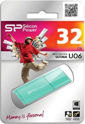USB флеш накопитель Silicon Power 32GB Ultima U06 Green USB флеш накопитель Silicon Power 32GB Ultima U06 Green