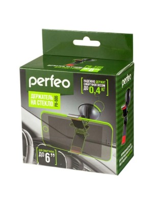 Держатель в автомобиль на стекло Perfeo PH-505 до 6&quot; прищепка черный Держатель в автомобиль на стекло Perfeo PH-505 до 6" прищепка черный