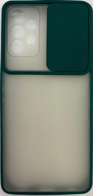 Накладка со шторкой камеры Samsung Galaxy A72 матовая зеленая Накладка со шторкой камеры Samsung Galaxy A72 матовая зеленая