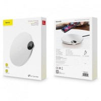 Беспроводное зарядное устройство Baseus Wireless Charger 15W WXSX-02 белое