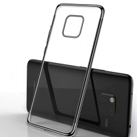 Чехол-накладка силикон 0.5мм Huawei Honor Matte 20 pro прозрачный