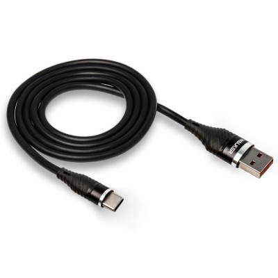 Usb Кабель-зарядка Type-C Walker C735 1м 3.1A черный Usb Кабель-зарядка Type-C Walker C735 1м 3.1A черный