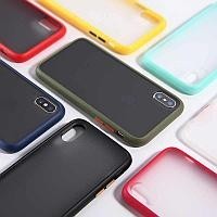 Накладка для i-Phone X бока цветной Накладка для i-Phone X бока цветной