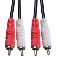 Кабель 2xRCA (папа) - 2xRCA (папа) 1.5м