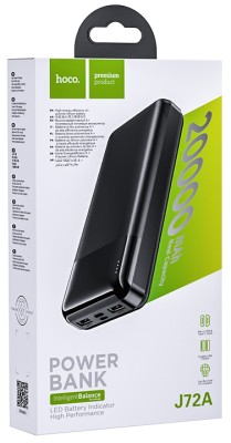 Powerbank Hoco J72A 2USB 20000mAh черный Powerbank Hoco J72A 2USB 20000mAh черный