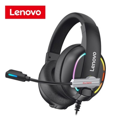 Стереонаушники Полноразмерные Lenovo HU75 Gaming USB/3.5мм черные Стереонаушники Полноразмерные Lenovo HU75 Gaming USB/3.5мм черные
