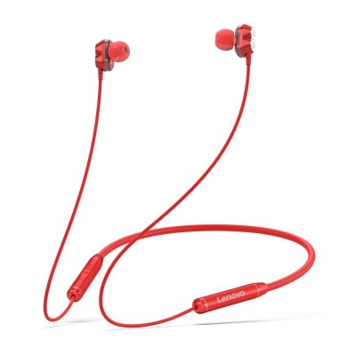 Беспроводные наушники для спорта Lenovo HE08 красные Беспроводные наушники для спорта Lenovo HE08 красные