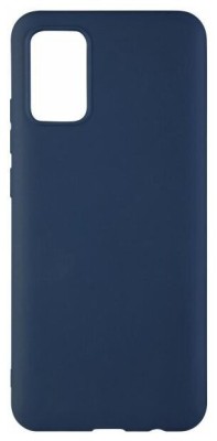 Накладка для Samsung Galaxy A02S/M02S Silicone cover темно-синяя Накладка для Samsung Galaxy A02S/M02S Silicone cover темно-синяя