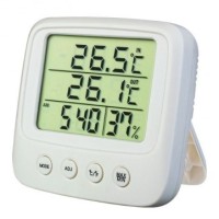 Часы-метеостанция Perfeo Apia (PF-CX-0828A) белые