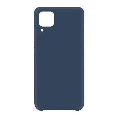 Накладка для Huawei P40 Lite 5G/Nova 7SE Silicone cover темно-синяя Накладка для Huawei P40 Lite 5G/Nova 7SE Silicone cover темно-синяя