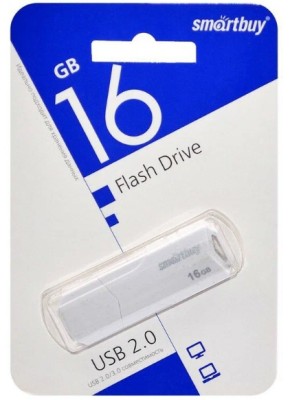 USB флеш накопитель Smartbuy 16GB Clue White (SB16GBCLU-W) USB флеш накопитель Smartbuy 16GB Clue White (SB16GBCLU-W)