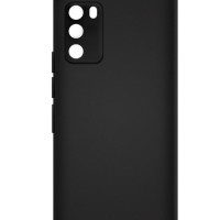 Чехол-накладка для Xiaomi Pocophone M3 силикон матовый чёрный