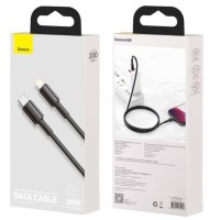 Кабель-зарядка Type-C на Lighting Baseus HD Fast Charging 20W 2м черный