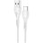 Usb Кабель-зарядка Type-C Hoco X37 Cool power 3A 1м силиконовый белый