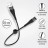Usb Кабель-зарядка Lightning - Borofone Munificent - 2.4A 25см - черный
