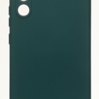 Накладка для Samsung Galaxy A14 Silicone cover зеленая