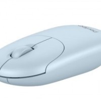 Мышь беспроводная Perfeo Slim USB/DPI 1200/3 кнопки голубая