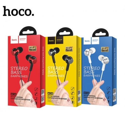 Стереонаушники Hoco M38 с микрофоном серебристые Стереонаушники Hoco M38 с микрофоном серебристые